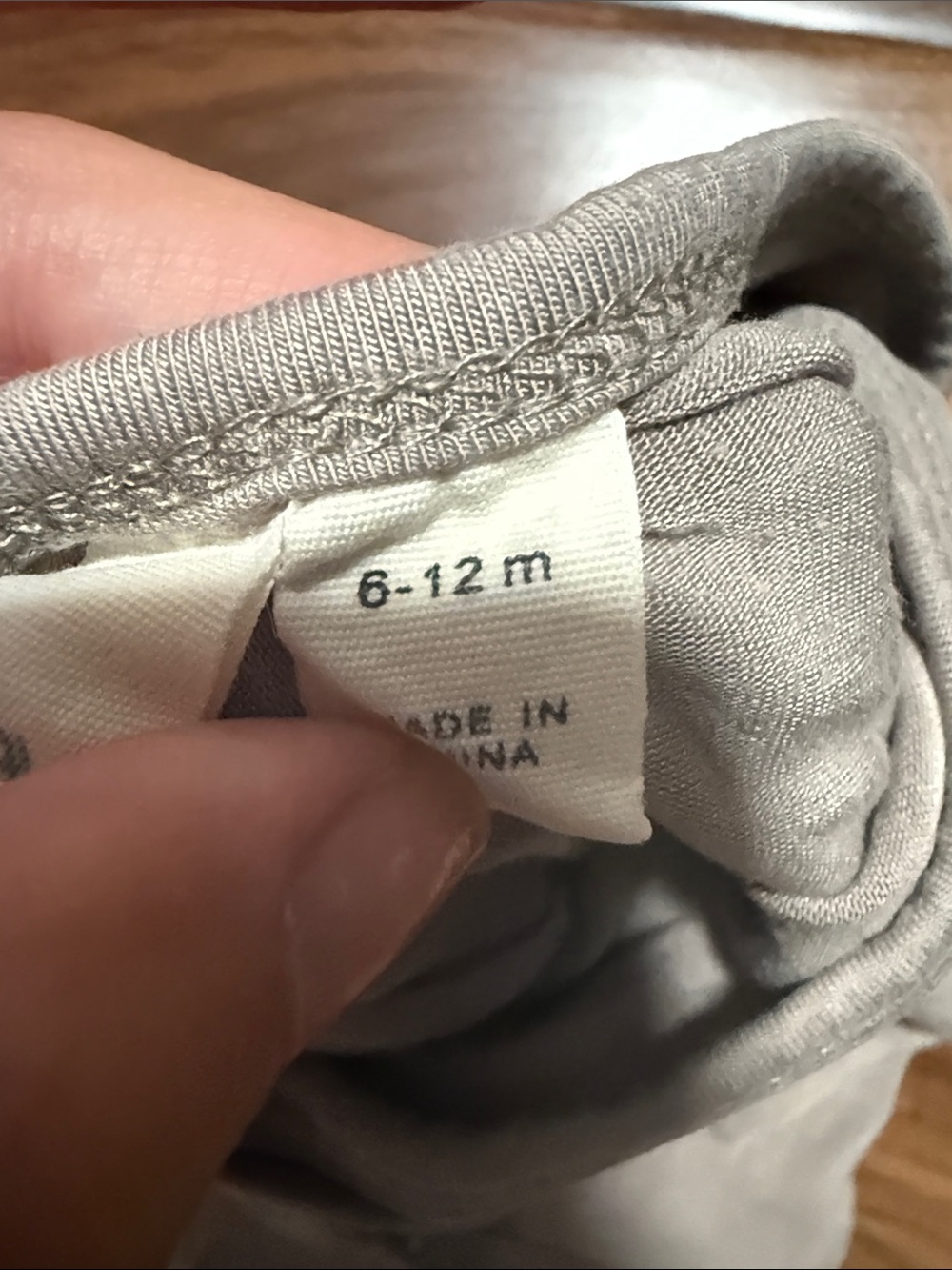 Kyte BABY Short-Sleeve One-Piece in Light Gray - Picture 2 of 4